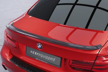 CSR Heckspoiler | Heckflügel mit ABE für BMW 3er F30 HF600-L Lackierung erforderlich (schwarz matt)