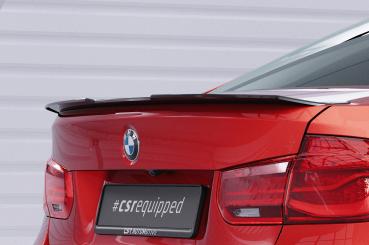 CSR Heckspoiler | Heckflügel mit ABE für BMW 3er F30 HF600-L Lackierung erforderlich (schwarz matt)