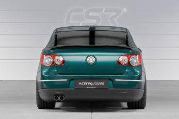CSR Heckspoiler | Heckflügel mit ABE für VW Passat B6 Typ 3C HF603-C Carbon Look Hochglanz (keine Lackierung erforderlich)