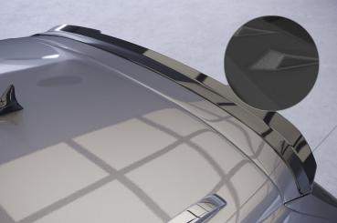 CSR Heckspoiler | Heckflügel mit ABE für Audi Q7 4L HF607-S Strukturiert schwarz matt (keine Lackierung erforderlich)