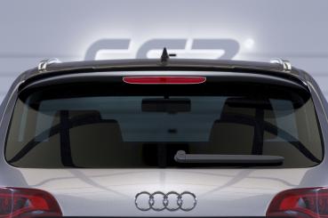 CSR Heckspoiler | Heckflügel mit ABE für Audi Q7 4L HF607-M Carbon Look matt strukturiert (keine Lackierung erforderlich)