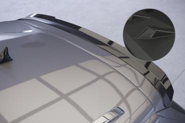 CSR Heckspoiler | Heckflügel mit ABE für Audi Q7 4L HF607-M Carbon Look matt strukturiert (keine Lackierung erforderlich)