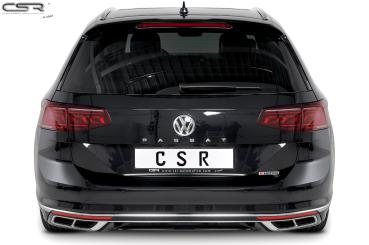 CSR Heckspoiler | Heckflügel mit ABE für VW Passat B8 Typ 3G Variant HF609-M Carbon Look matt strukturiert (keine Lackierung erforderlich)