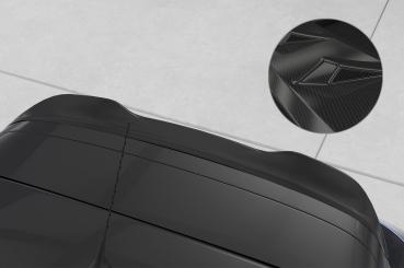 CSR Heckspoiler | Heckflügel mit ABE für Opel Corsa F HF610-C Carbon Look Hochglanz (keine Lackierung erforderlich)