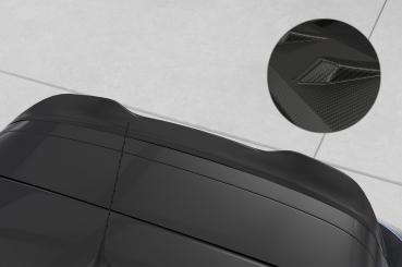 CSR Heckspoiler | Heckflügel mit ABE für Opel Corsa F HF610-M Carbon Look matt strukturiert (keine Lackierung erforderlich)
