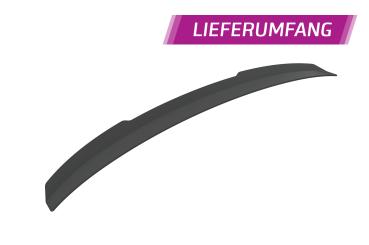 CSR Heckspoiler | Heckflügel mit ABE für Audi A6 C7 4G HF612-C Carbon Look Hochglanz (keine Lackierung erforderlich)