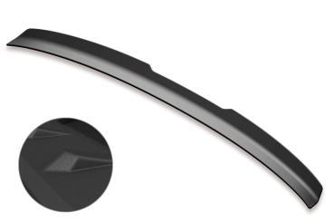 CSR Heckspoiler | Heckflügel mit ABE für VW Polo V (Typ 6R, 6C) HF614-S Strukturiert schwarz matt (keine Lackierung erforderlich)