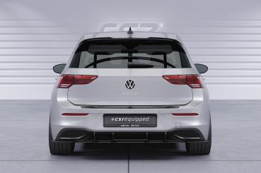 CSR Heckspoiler | Heckflügel mit ABE für VW Golf 8 HF616-C Carbon Look glänzend (keine Lackierung erforderlich)