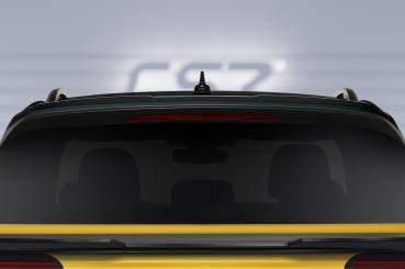 CSR Heckspoiler | Heckflügel mit ABE für VW T-Roc (Typ A1) HF618-C Carbon Look glänzend (keine Lackierung erforderlich)
