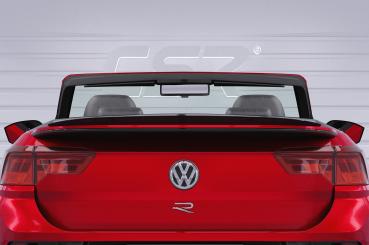 CSR Heckspoiler | Heckflügel mit ABE für VW T-Roc (Typ A1) Cabrio HF619-M Carbon Look matt strukturiert (keine Lackierung erforderlich)