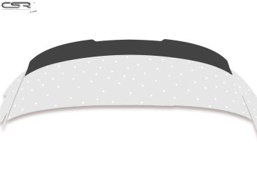 CSR Heckspoiler | Heckflügel mit ABE für Audi A5 F5 Cabrio HF628-M Carbon Look matt strukturiert (keine Lackierung erforderlich)