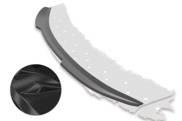 CSR Heckspoiler | Heckflügel mit ABE für Ford Mondeo MK4 (Typ BA7) HF629-C Carbon Look Hochglanz (keine Lackierung erforderlich)