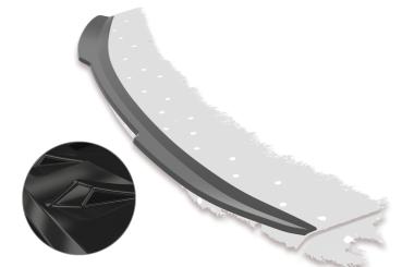 CSR Heckspoiler | Heckflügel mit ABE für Ford Mondeo MK4 (Typ BA7) HF629-G Glossy schwarz Hochglanz (keine Lackierung erforderlich)