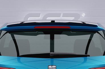 CSR Heckspoiler | Heckflügel mit ABE für Seat Leon 3 (Typ 5F) HF632-L Lackierung erforderlich (unlackiert)