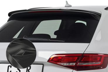 CSR Heckspoiler | Heckflügel mit ABE für Audi A3 8V Sportback HF633-C Carbon Look Hochglanz (keine Lackierung erforderlich)