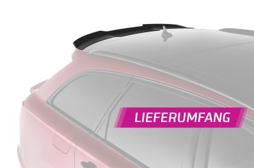 CSR Heckspoiler | Heckflügel mit ABE für Audi A6 C7 S-Line / S6 C7 HF636-S Strukturiert schwarz matt (keine Lackierung erforderlich)