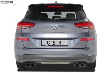 CSR Heckspoiler | Heckflügel mit ABE für Hyundai Tucson (TL) HF645-S schwarz matt strukturiert (keine Lackierung erforderlich)