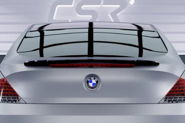CSR Heckspoiler | Heckflügel mit ABE für BMW 6er E63/E64 HF649-G Glossy schwarz Hochglanz (keine Lackierung erforderlich)