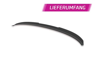 CSR Heckspoiler | Heckflügel mit ABE für Opel Astra K Sports Tourer HF654-L schwarz matt (Lackierung erforderlich)