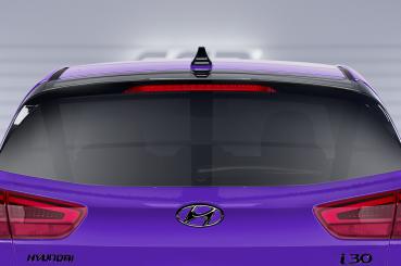 CSR Heckspoiler | Heckflügel mit ABE für Hyundai I30 PD HF656-M Carbon Look matt strukturiert (keine Lackierung erforderlich)