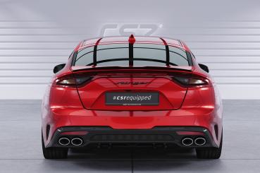 CSR Heckspoiler | Heckflügel mit ABE für Kia Stinger GT HF660-L Lackierung erforderlich (schwarz matt)