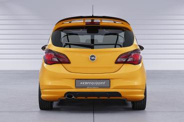 CSR Heckspoiler | Heckflügel mit ABE für Opel Corsa E OPC HF662-C Carbon Look Hochglanz (keine Lackierung erforderlich)
