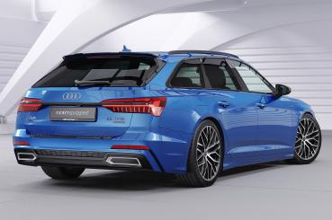 CSR Heckspoiler | Heckflügel mit ABE für Audi A6 C8 (Typ 4K/F2) Avant HF664-M Carbon Look matt strukturiert (keine Lackierung erforderlich)