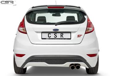 CSR Heckspoiler | Heckflügel mit ABE für Ford Fiesta MK7 ST / ST-Line HF676-C Carbon Look Hochglanz (keine Lackierung erforderlich)