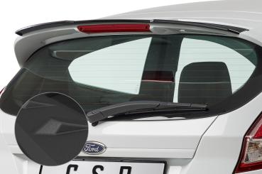 CSR Heckspoiler | Heckflügel mit ABE für Ford Fiesta MK7 ST / ST-Line HF676-S Strukturiert schwarz matt (keine Lackierung erforderlich)
