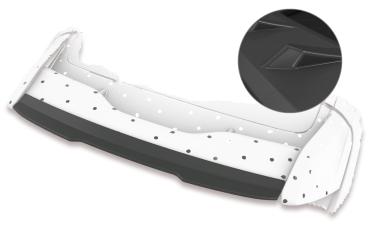 CSR Heckspoiler | Heckflügel mit ABE für Ford Focus MK3 RS HF679-L Lackierung erforderlich