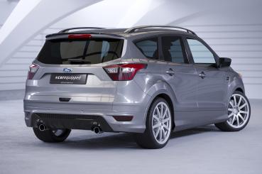 CSR Heckspoiler | Heckflügel mit ABE für Ford Kuga 2. Generation HF681-C Carbon Look Hochglanz (keine Lackierung erforderlich)