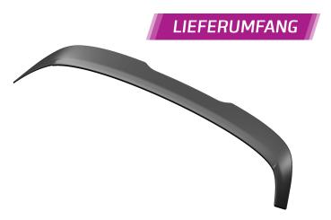 CSR Heckspoiler | Heckflügel mit ABE für VW Golf 8 GTI, GTD, R HF694-G Glossy schwarz glänzend (keine Lackierung erforderlich)