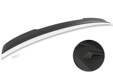 CSR Heckspoiler | Heckflügel mit ABE für Audi A6 C6 Typ 4F Avant HF697-M Carbon Look matt strukturiert (keine Lackierung erforderlich)