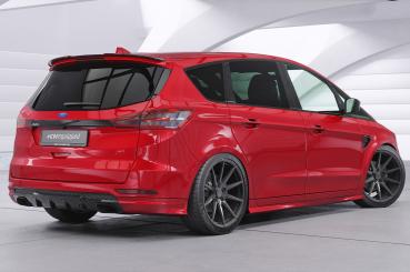 CSR Heckspoiler | Heckflügel mit ABE für Ford S-Max 2. Gen HF708-M Carbon Look matt strukturiert (keine Lackierung erforderlich)