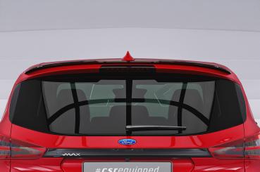 CSR Heckspoiler | Heckflügel mit ABE für Ford S-Max 2. Gen HF708-M Carbon Look matt strukturiert (keine Lackierung erforderlich)