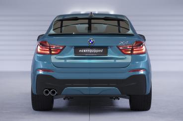 CSR Heckspoiler | Heckflügel mit ABE für BMW X4 (F26) HF711-L schwarz matt (Lackierung erforderlich)