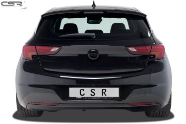 CSR Heckspoiler | Heckflügel mit ABE für Opel Astra K Schrägheck HF716-L schwarz matt (Lackierung erforderlich)