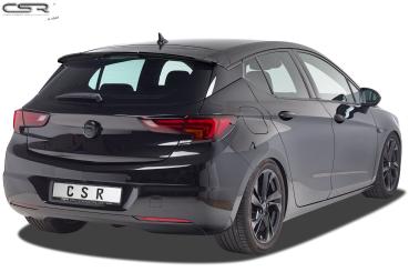 CSR Heckspoiler | Heckflügel mit ABE für Opel Astra K Schrägheck HF716-L schwarz matt (Lackierung erforderlich)
