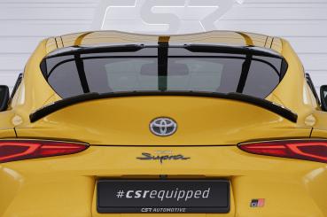 CSR Heckspoiler | Heckflügel mit ABE für Toyota GR Supra (A90) HF719-S Strukturiert schwarz matt (keine Lackierung erforderlich)