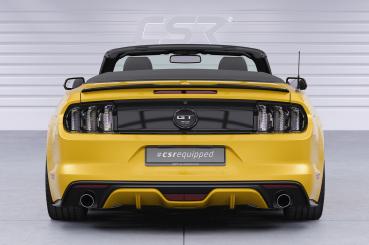 CSR Heckspoiler | Heckflügel mit ABE für Ford Mustang VI HF720-L schwarz matt (Lackierung erforderlich)