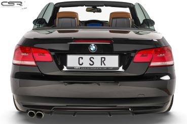 CSR Heckspoiler | Heckflügel mit ABE für BMW 3er E93 Cabrio HF726-M Carbon Look matt strukturiert (keine Lackierung erforderlich)
