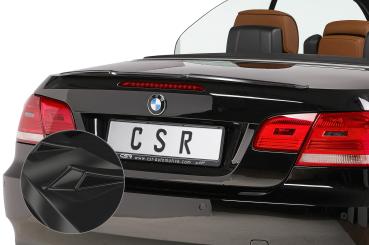CSR Heckspoiler | Heckflügel mit ABE für BMW 3er E93 Cabrio HF726-G Glossy schwarz glänzend (keine Lackierung erforderlich)