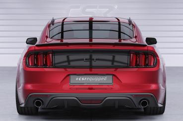 CSR Heckspoiler | Heckflügel mit ABE für Ford Mustang VI HF727-G Glossy schwarz Hochglanz (keine Lackierung erforderlich)