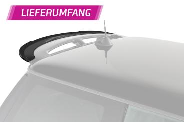 CSR Heckspoiler | Heckflügel mit ABE für Mini R56 John Cooper Works HF729-S schwarz matt strukturiert (keine Lackierung erforderlich)