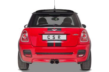 CSR Heckspoiler | Heckflügel mit ABE für Mini R56 John Cooper Works HF729-S schwarz matt strukturiert (keine Lackierung erforderlich)