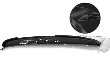 CSR Heckspoiler | Heckflügel mit ABE für Skoda Rapid (Typ NH) Spaceback HF735-G Glossy schwarz Hochglanz (keine Lackierung erforderlich)