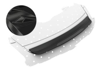 CSR Heckspoiler | Heckflügel mit ABE für Porsche Boxster 987 HF741-G Glossy schwarz glänzend (keine Lackierung erforderlich)