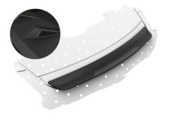 CSR Heckspoiler | Heckflügel mit ABE für Porsche Boxster 987 HF741-M Carbon Look matt strukturiert (keine Lackierung erforderlich)
