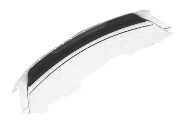 CSR Heckspoiler | Heckflügel mit ABE für Porsche Boxster 987 HF741-G Glossy schwarz glänzend (keine Lackierung erforderlich)