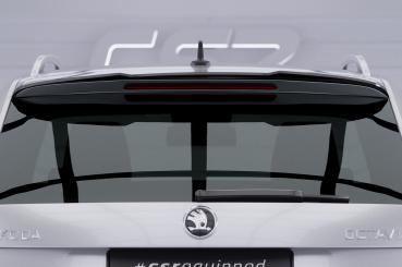 CSR Heckspoiler | Heckflügel mit ABE für Skoda Octavia III (Typ 5E) Combi HF747-S schwarz matt strukturiert (keine Lackierung erforderlich)